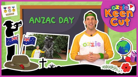 anzac day for kids with ozzie